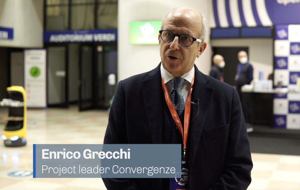 Intervista a Enrico Grecchi (Project Leader Convergenze) al Festival del Futuro